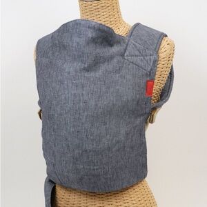 Sakura Bloom Scout - Black Currant Linen with Butterscotch Leather